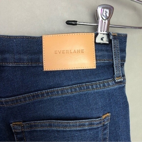Everlane High Rise Ankle Jeans Skinny Medium Wash Stretch Size 26 - Picture 6 of 10